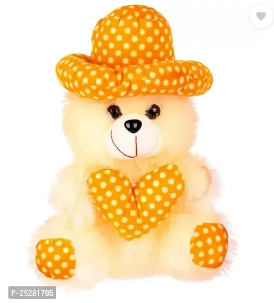 Stylish Fclues Soft Toy Teddy Bear For Baby For Baby  Color Cream Cap