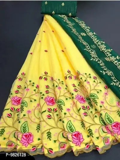 Trendy Women Net Lehenga Cholis with Dupatta