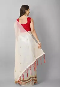 Fancy Net Saree With Blouse Piece For Women-thumb2