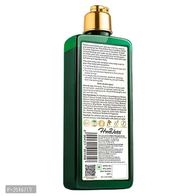 Tea Tree & Mint Foaming Body Wash - No Parabens, Sulphate, Silicones & Color - 250 Ml-thumb2