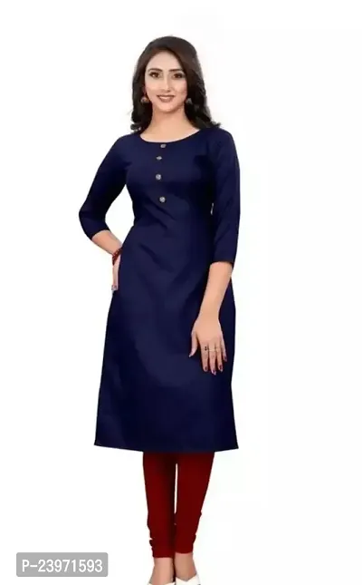 Fancy Cotton Slub Kurtis For Women