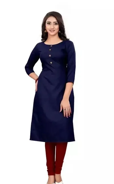 Classic Solid Kurti for Women