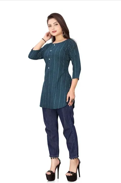 Fancy Daily Wear short Kurta For Womens