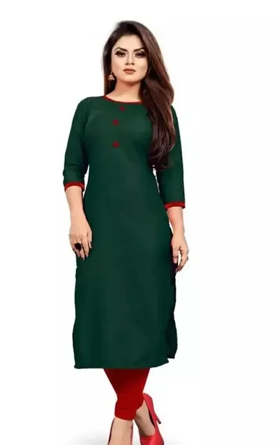 Fancy Slub Kurtis For Women