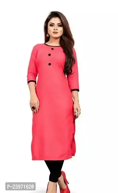 Fancy Cotton Slub Kurtis For Women-thumb0