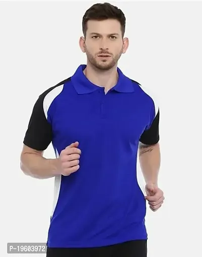 Gibbs Polo Collar t Shirts for Men Combo Dry Fit Sports t Shirts for Men (M, L, XL, XXL) Honeycomb Fabric Superfast Dry Sport Tshirt-thumb3