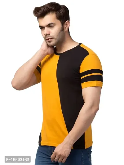 Gibbs Regular fit Mens T-Shirt Round Neck Half Sleeves T Shirt for Mens-thumb2