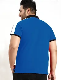 Gibbs Plus Size Men's Regular Fit Polo Tshirt Polo Collar Half Sleeve T-Shirt for Men (3XL, 4XL, 5XL, 6XL, 7XL)-thumb2
