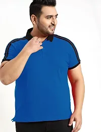 Gibbs Plus Size Men's Regular Fit Polo Tshirt Polo Collar Half Sleeve T-Shirt for Men (3XL, 4XL, 5XL, 6XL, 7XL)-thumb1