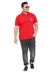 Gibbs Plus Size t Shirts for Men | Plus Size Polo Half Tshirt for Men-thumb4