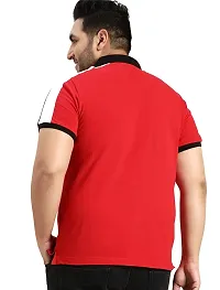 Gibbs Plus Size Men's Regular Fit Polo Tshirt Polo Collar Half Sleeve T-Shirt for Men (3XL, 4XL, 5XL, 6XL, 7XL)-thumb2