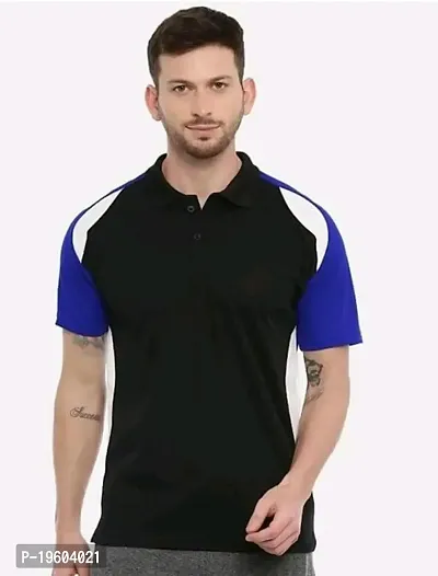 Gibbs Polo Collar t Shirts for Men Combo Dry Fit Sports t Shirts for Men (M, L, XL, XXL) Honeycomb Fabric Superfast Dry Sport Tshirt-thumb2