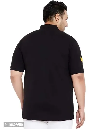 Gibbs Plus Size t Shirts for Men | Plus Size Polo Half Tshirt for Men-thumb3