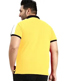 Gibbs Plus Size Men's Regular Fit Polo Tshirt Polo Collar Half Sleeve T-Shirt for Men (3XL, 4XL, 5XL, 6XL, 7XL)-thumb2