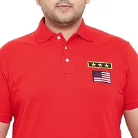 Gibbs Plus Size t Shirts for Men | Plus Size Polo Half Tshirt for Men-thumb3