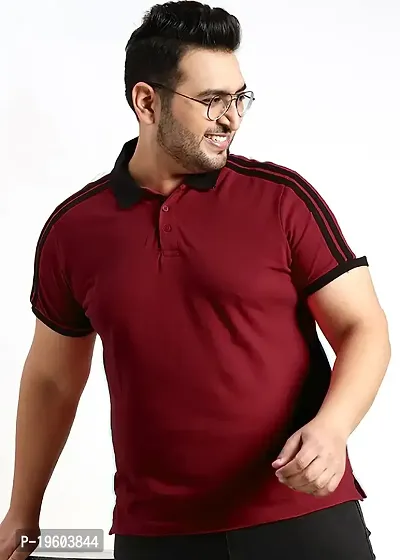 Gibbs Plus Size Men's Regular Fit Polo Tshirt Polo Collar Half Sleeve T-Shirt for Men (3XL, 4XL, 5XL, 6XL, 7XL)