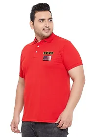 Gibbs Plus Size t Shirts for Men | Plus Size Polo Half Tshirt for Men-thumb2