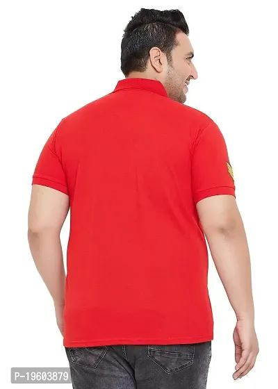 Gibbs Plus Size t Shirts for Men | Plus Size Polo Half Tshirt for Men-thumb2