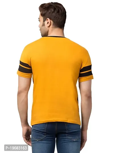 Gibbs Regular fit Mens T-Shirt Round Neck Half Sleeves T Shirt for Mens-thumb3