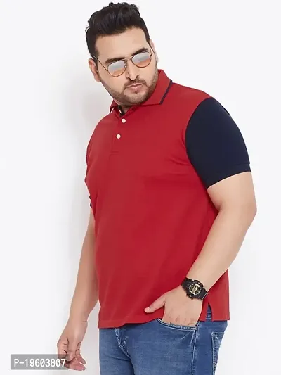 Gibbs Plus Size Polo Tshirt for Men Oversized Polo t Shirt for Men (3XL, 4XL, 5XL, 6XL, 7XL)-thumb0