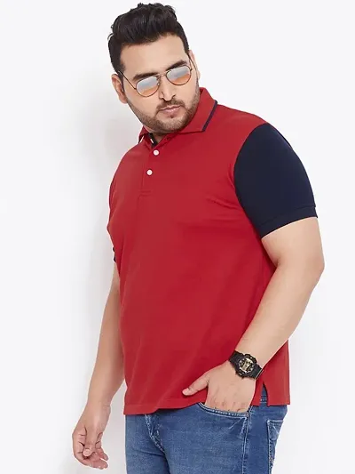 Gibbs Plus Size Polo Tshirt for Men Oversized Polo t Shirt for Men (3XL, 4XL, 5XL, 6XL, 7XL)