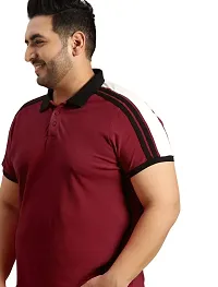 Gibbs Plus Size Men's Regular Fit Polo Tshirt Polo Collar Half Sleeve T-Shirt for Men (3XL, 4XL, 5XL, 6XL, 7XL)-thumb3