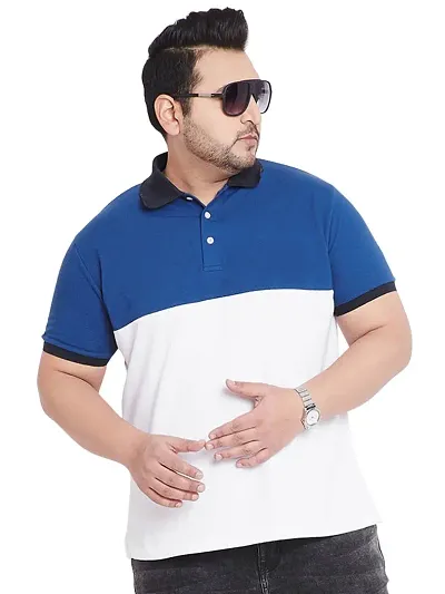 Gibbs Plus Size Polo Collar Tshirt for Men Oversized Polo t Shirt for Men 3XL, 4XL, 5XL, 6XL, 7XL