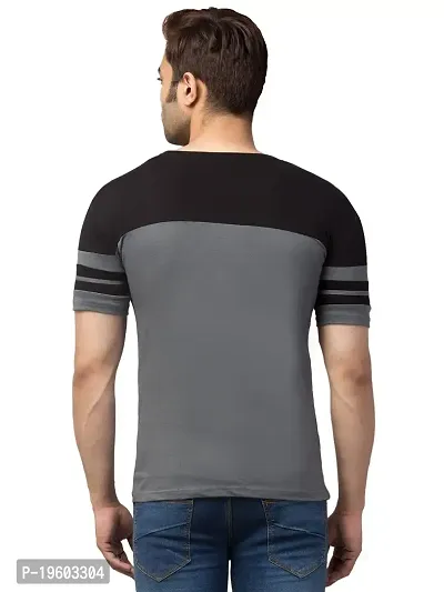 Gibbs Regular fit Mens T-Shirt Round Neck Half Sleeves T Shirt for Mens-thumb3