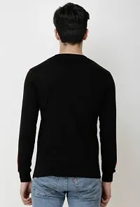 Stylish Round Neck Cotton Full Sleeve T-shirt For Men-thumb1