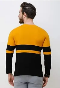 Stylish Round Neck Cotton Full Sleeve T-shirt For Men-thumb2