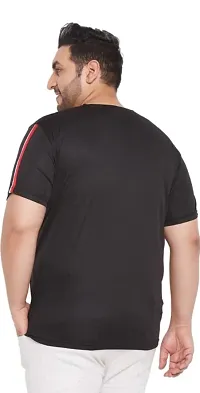 Men Plus Size Round Neck T-shirt-thumb1