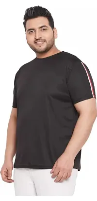 Men Plus Size Round Neck T-shirt-thumb2