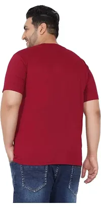 Men Plus Size Round Neck T-shirt-thumb2