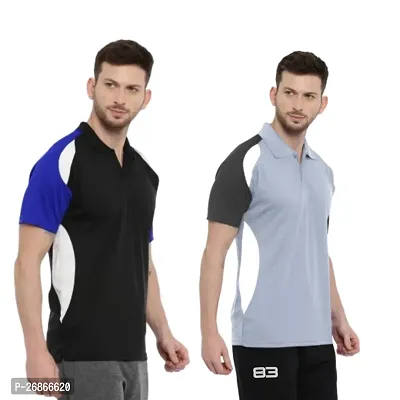 Men Sport Polo T-shirt Combo of 2-thumb3