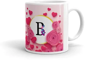 Multicolor Name Letter Alphabet B Printed Coffee Cup , Gifts For Brother, Sister, Friends, Father, Mother, Grand Father, Grand Mother, Girlfriend Cup, Daily Uses Cup Gift4You-thumb1