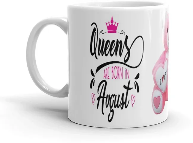 Birthday Month Ceramic Mug for Gifting