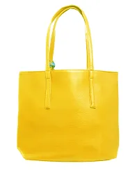 Cool Tag Women's Tote Bag-Yellow-thumb1