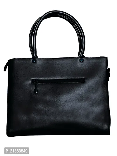 Cool Tag Women Causal Tote Handbag-Black-thumb2