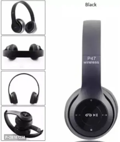 Bluetooth Headphone with Mic and FM SD CARD SLOT-thumb2