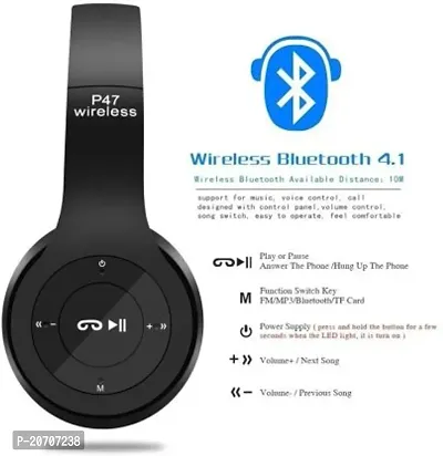 NEW P47 Wireless Bluetooth Headphones-thumb3