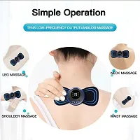 Wireless Neck Cervical Massager Portable Rechargeable Full Body Massager for Pain Relief Portable 8 Mode Ems Massager Microcurrent Cervical Neck Massager for Pain Relief-thumb4