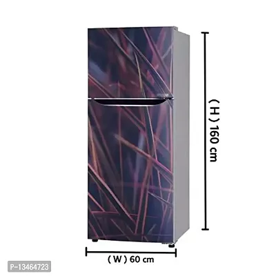 Sky Decal Abstract Decorative line Multicolor Design Wallpaper Poster Adhesive Vinyl Sticker Fridge wrap Decorative Sticker (PVC Vinyl Covering Area 60cm X 160cm)-thumb3