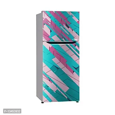 Decorative crystel Multi Colour Design Painting Wallpaper Poster Adhesive Vinyl Sticker Fridge wrap Decorative Sticker (PVC Vinyl Covering Area 60cm X 160cm)-thumb2