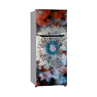 Sky Decal 3D Spring Flower Fridge Wallpaper Poster Adhesive Vinyl Sticker Fridge wrap Decorative Sticker (PVC Vinyl Covering Area 60cm X 160cm)-thumb1