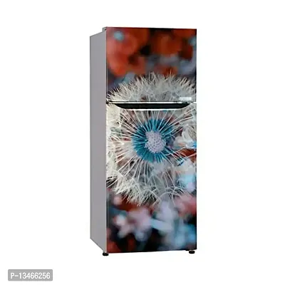 Sky Decal 3D Spring Flower Fridge Wallpaper Poster Adhesive Vinyl Sticker Fridge wrap Decorative Sticker (PVC Vinyl Covering Area 60cm X 160cm)-thumb2