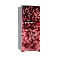 Many red dots colourfull Fridge wrap Wallpaper Poster Adhesive Vinyl Sticker Decorative Sticker (PVC Vinyl Covering Area 60cm X 160cm)-thumb1