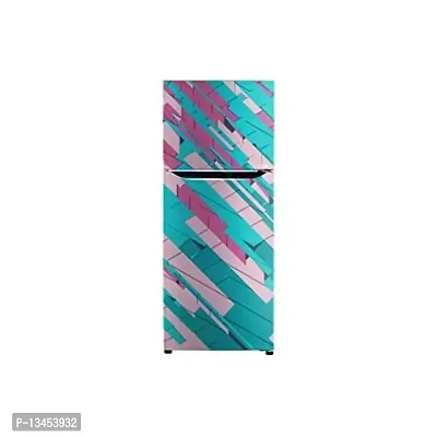 Decorative crystel Multi Colour Design Painting Wallpaper Poster Adhesive Vinyl Sticker Fridge wrap Decorative Sticker (PVC Vinyl Covering Area 60cm X 160cm)