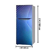 Sky Decal Abstract Sky line Fridge Wallpaper Poster Adhesive Vinyl Sticker Fridge wrap Decorative Sticker (PVC Vinyl Covering Area 60cm X 160cm)-thumb2