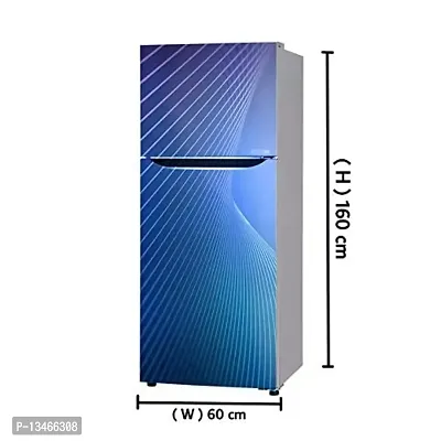 Sky Decal Abstract Sky line Fridge Wallpaper Poster Adhesive Vinyl Sticker Fridge wrap Decorative Sticker (PVC Vinyl Covering Area 60cm X 160cm)-thumb3