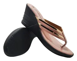 Diva:Trendy Unique You : Comfartable Glossy strapless wedge for women-thumb1